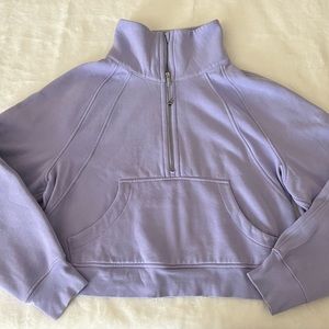 Lululemon oversized half-zip funnel neck scuba